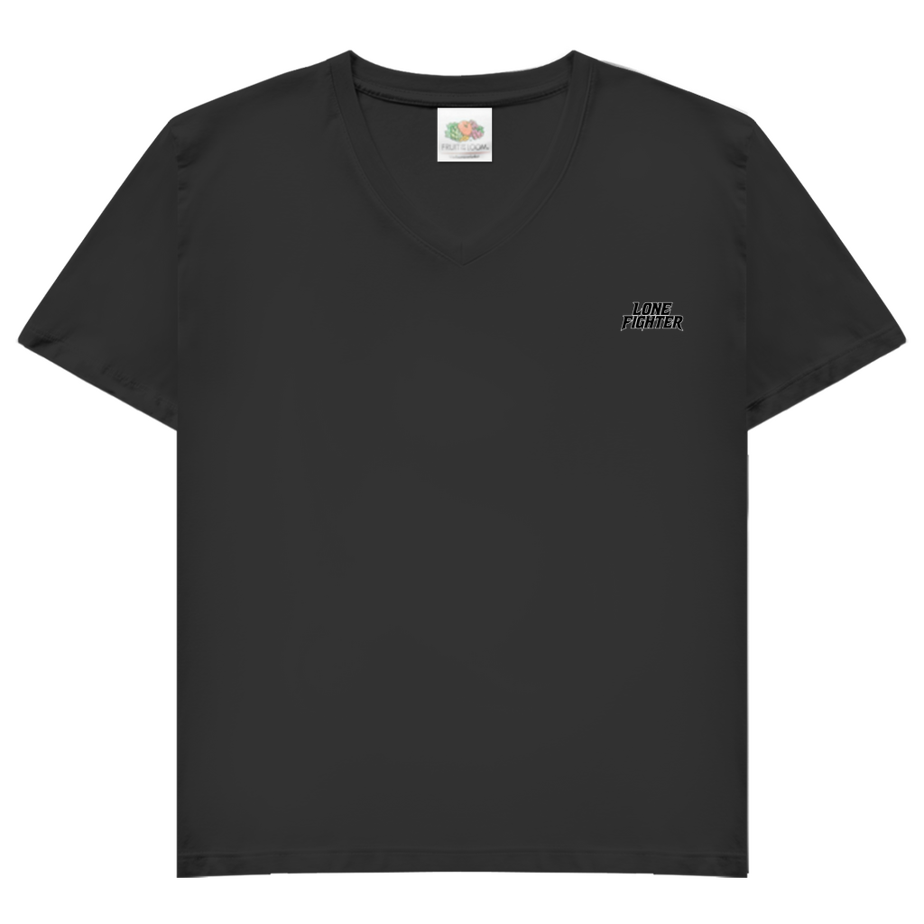 Damen Basic V-Neck T-Shirt Rebel of Fate