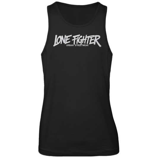 Herren Premium Tank Top Lone Fighter Graffiti