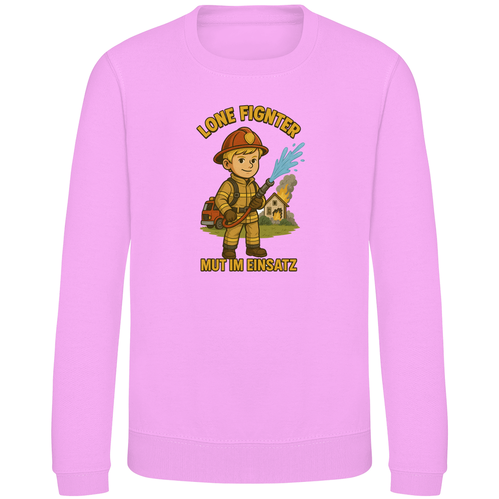 Kinder Sweatshirt Mut im Einsatz