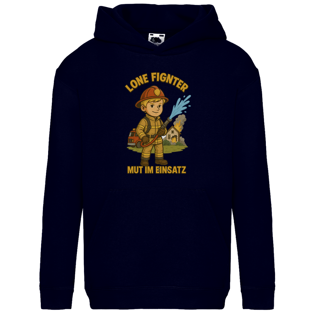 Kids Basic Hoodie Mut im Einsatz