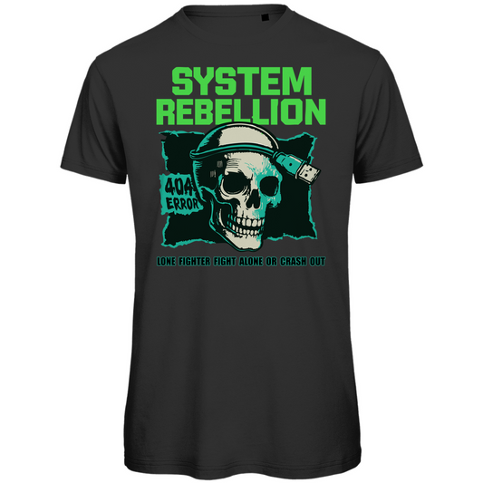 System Rebellion Herren Premium Bio T-Shirt