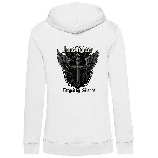 Damen Premium Bio Hoodie Wings of Resolve