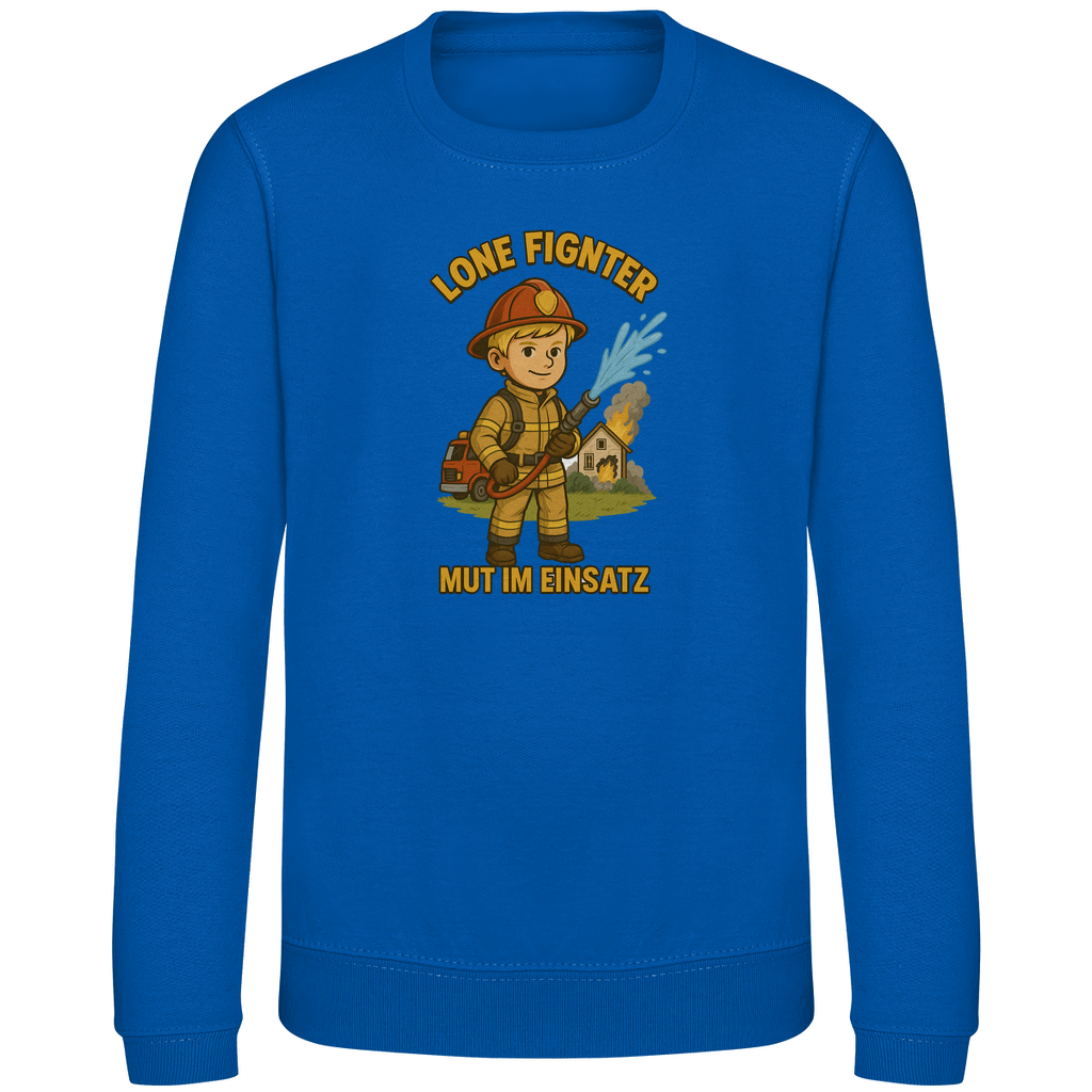 Kinder Sweatshirt Mut im Einsatz