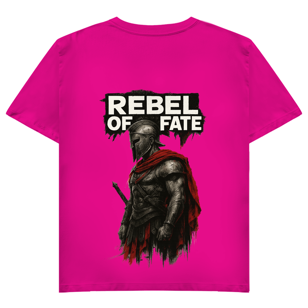 Damen Basic V-Neck T-Shirt Rebel of Fate