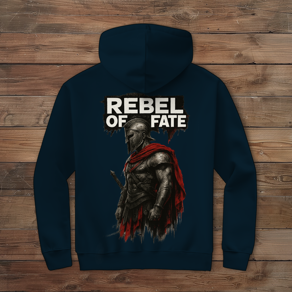 Herren Zipper Hoodie Rebel of Fate