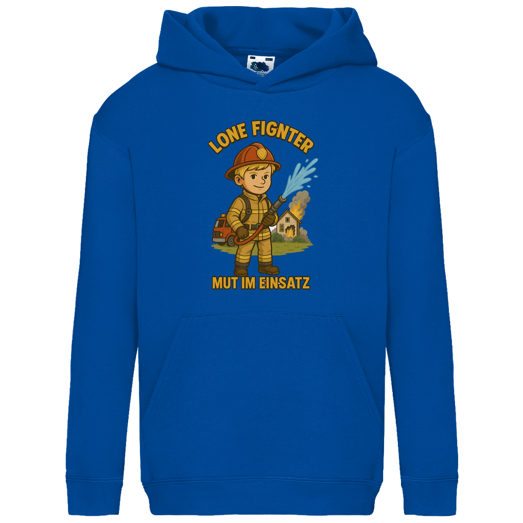Kids Basic Hoodie Mut im Einsatz