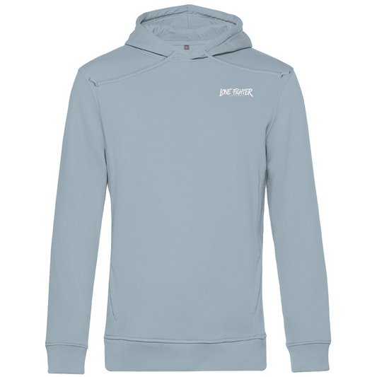 Herren Premium Bio Hoodie Spray Alone, Fight Alone
