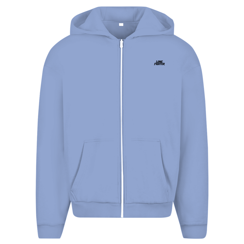 Herren Oversize Zipper Hoodie Rebel of Fate