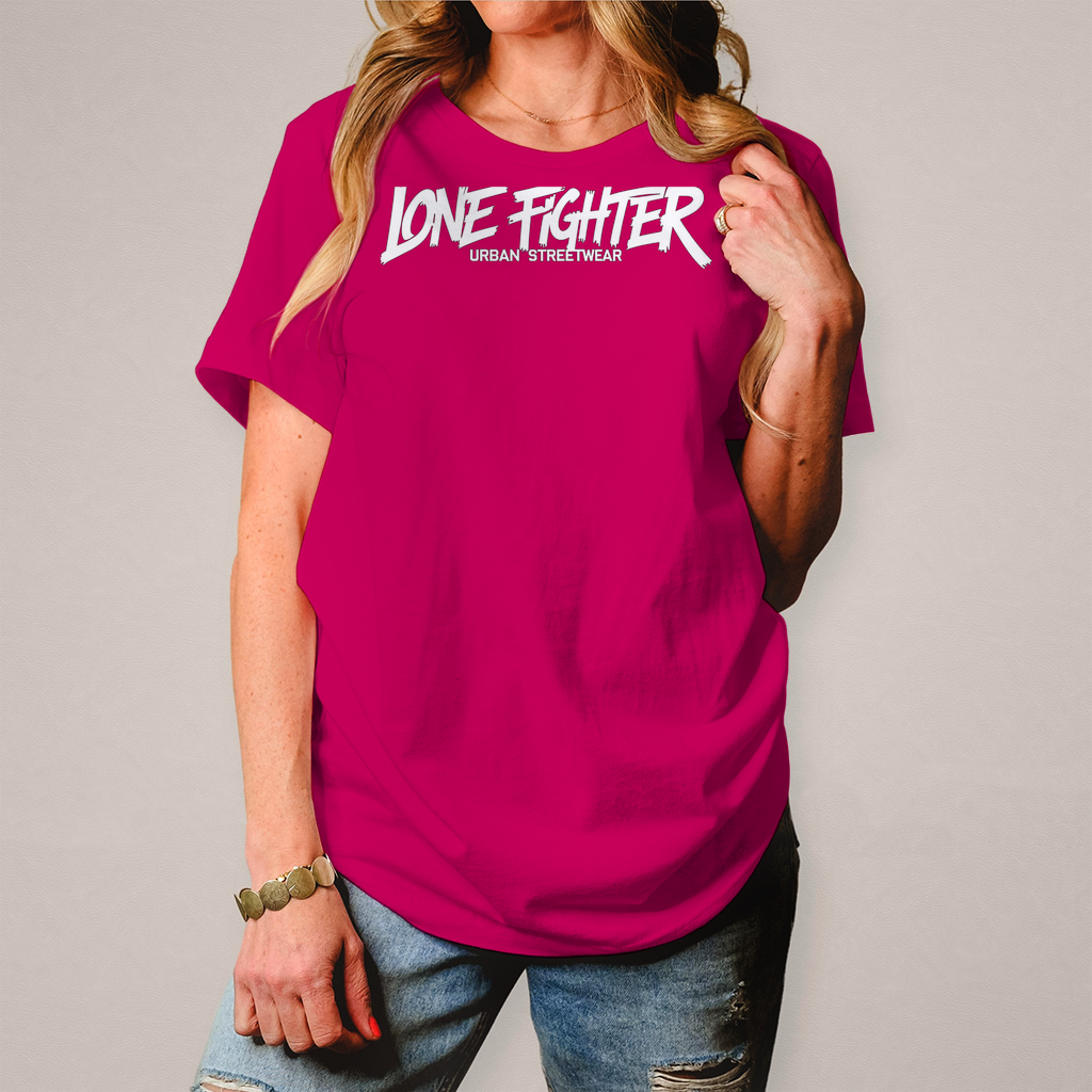 Damen T-Shirt Lone Fighter Graffiti