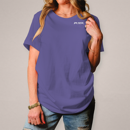 Damen T-Shirt Spray Alone, Fight Alone
