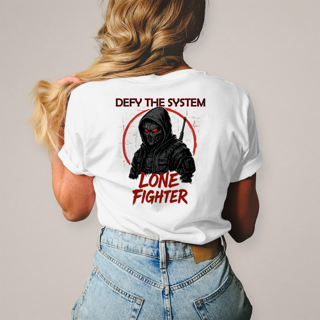 Damen T-Shirt Defy the System