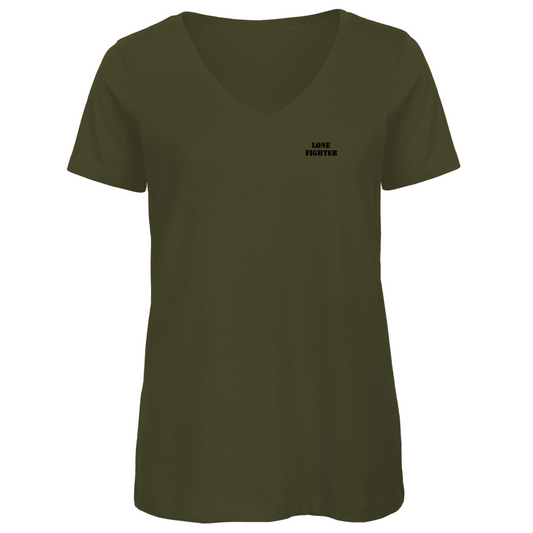 Damen Premium Bio V-Neck T-Shirt SKY GUARDIAN