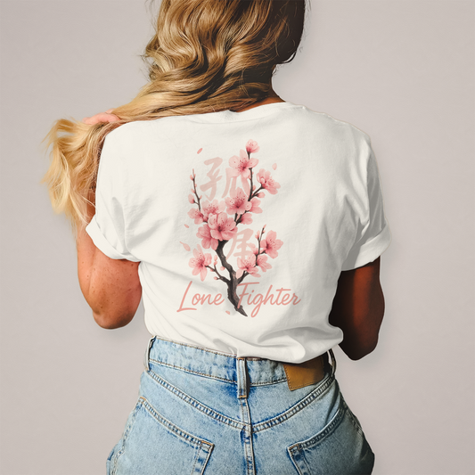 Damen T-Shirt Cherry Blossom