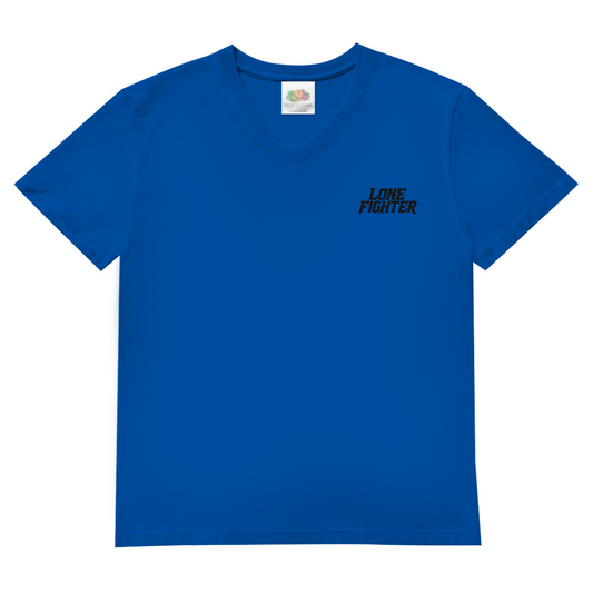 Herren Basic V-Neck T-Shirt Silent End