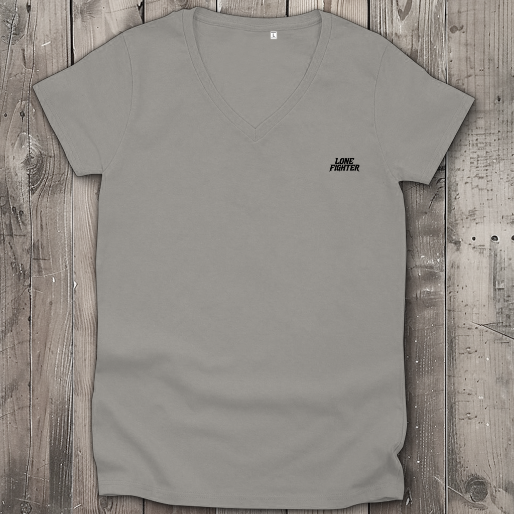 Damen Premium Bio V-Neck T-Shirt Rebel of Fate