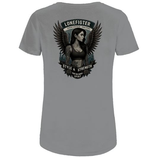Damen Premium Bio T-Shirt Warrior Soul