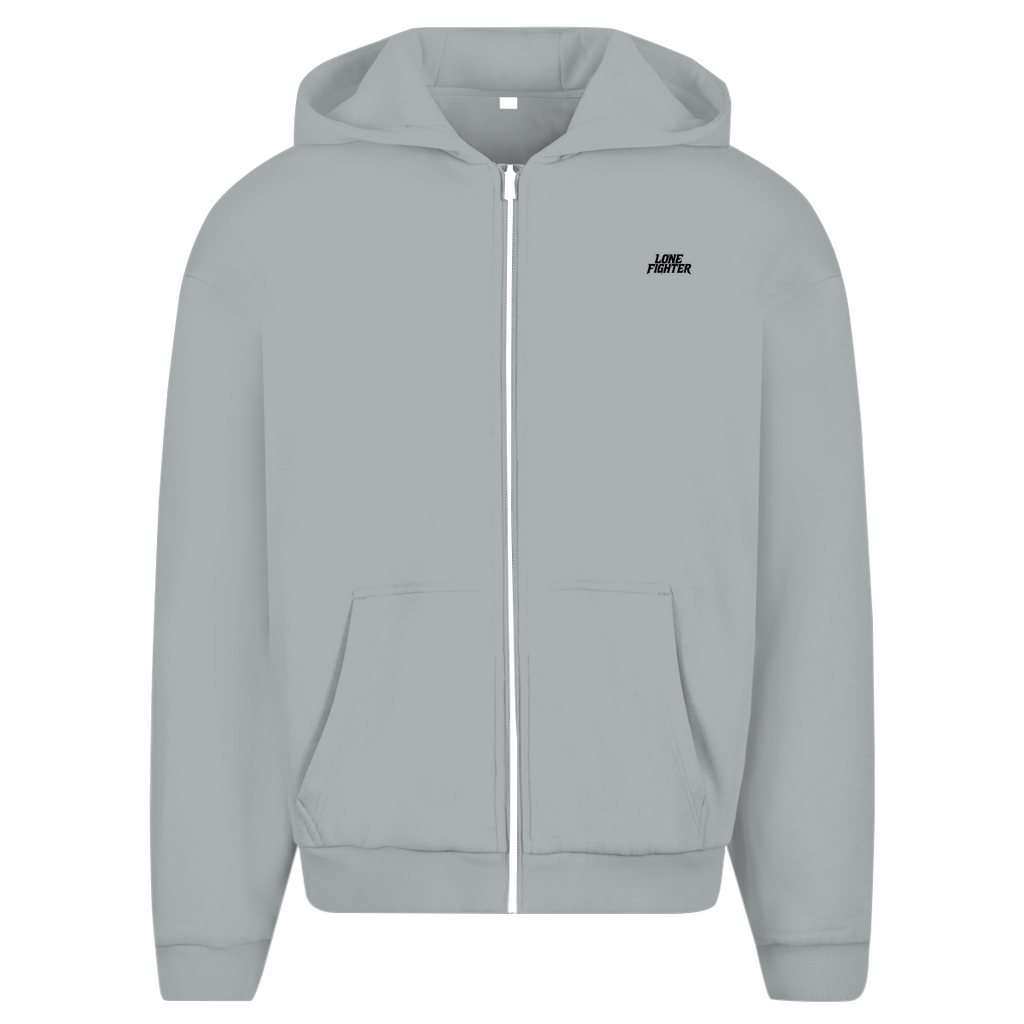 Herren Oversize Zipper Hoodie Rebel of Fate