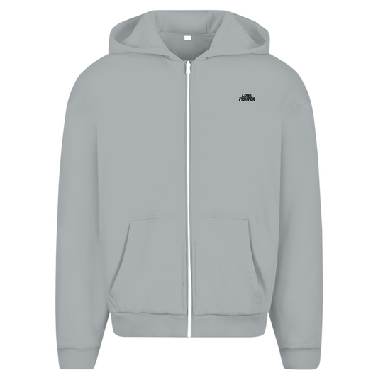 Herren Oversize Zipper Hoodie Rebel of Fate