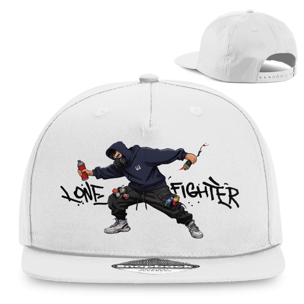 Snapback Rapper Cap Spray Alone, Fight Alone