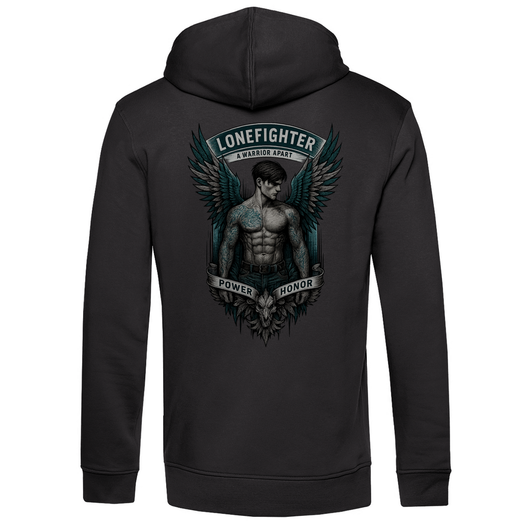 Herren Premium Bio Hoodie Warrior Soul