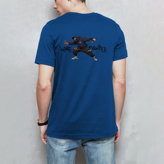 Herren T-Shirt Spray Alone, Fight Alone