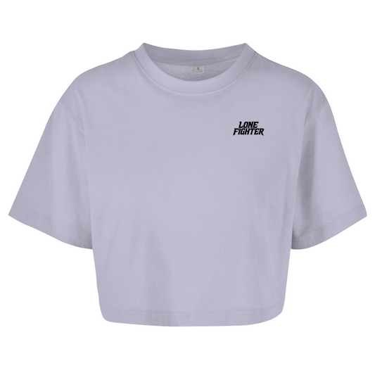 Damen Oversize Crop Top Rebel Motion