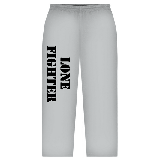 Oversize Sweatpants Lone Fighter Schriftzug
