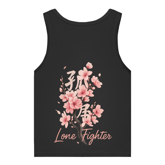 Damen Premium Organic Tank Top Cherry Blossom