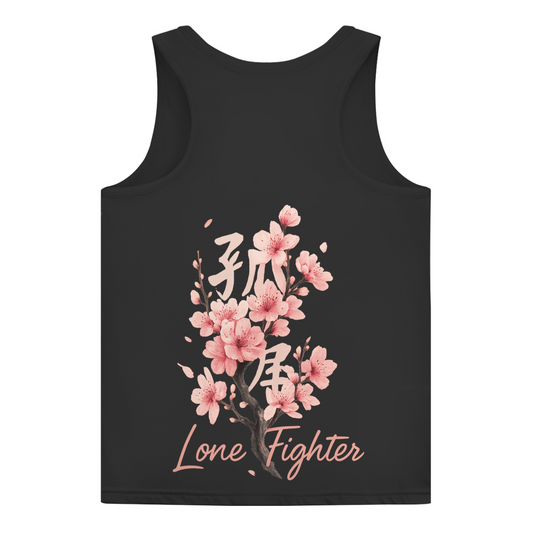 Damen Basic Tank Top Cherry Blossom