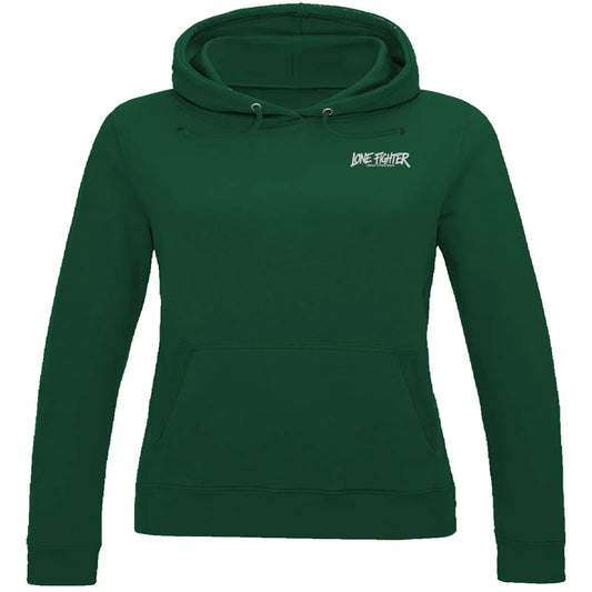 Damen Hoodie Spray Alone, Fight Alone