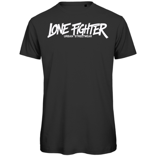 Herren Premium Bio T-Shirt Lone Fighter Graffiti
