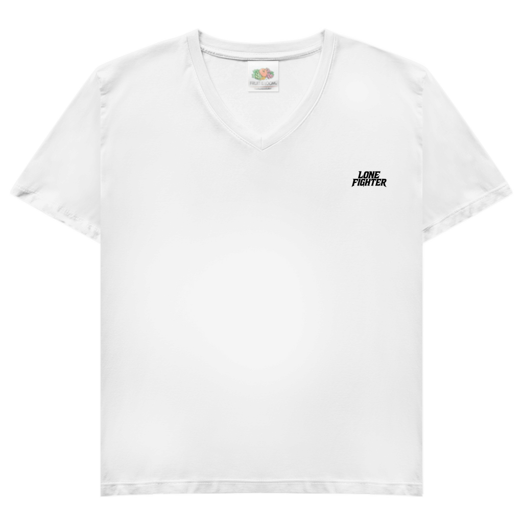 Damen Basic V-Neck T-Shirt Rebel of Fate