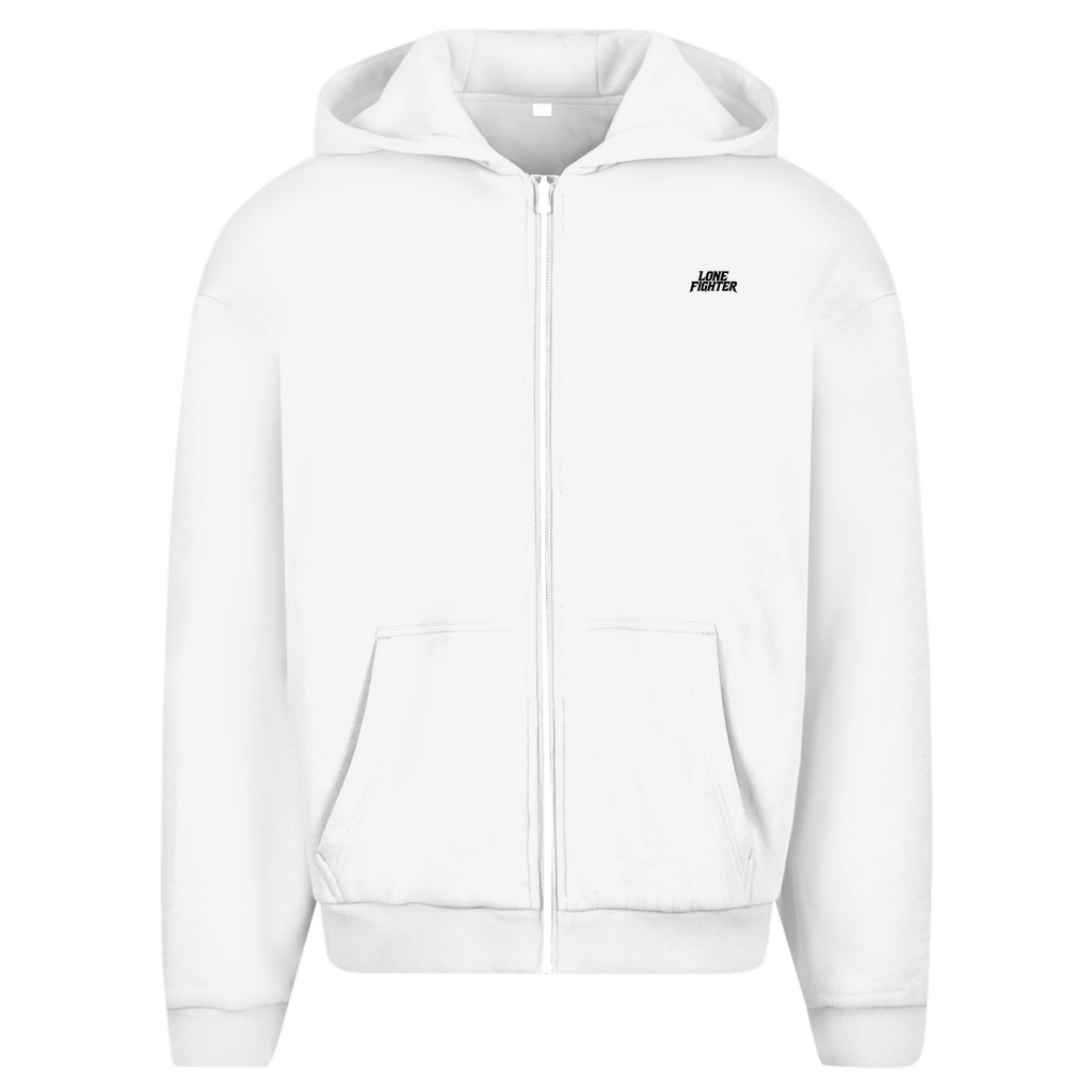 Herren Oversize Zipper Hoodie Rebel of Fate