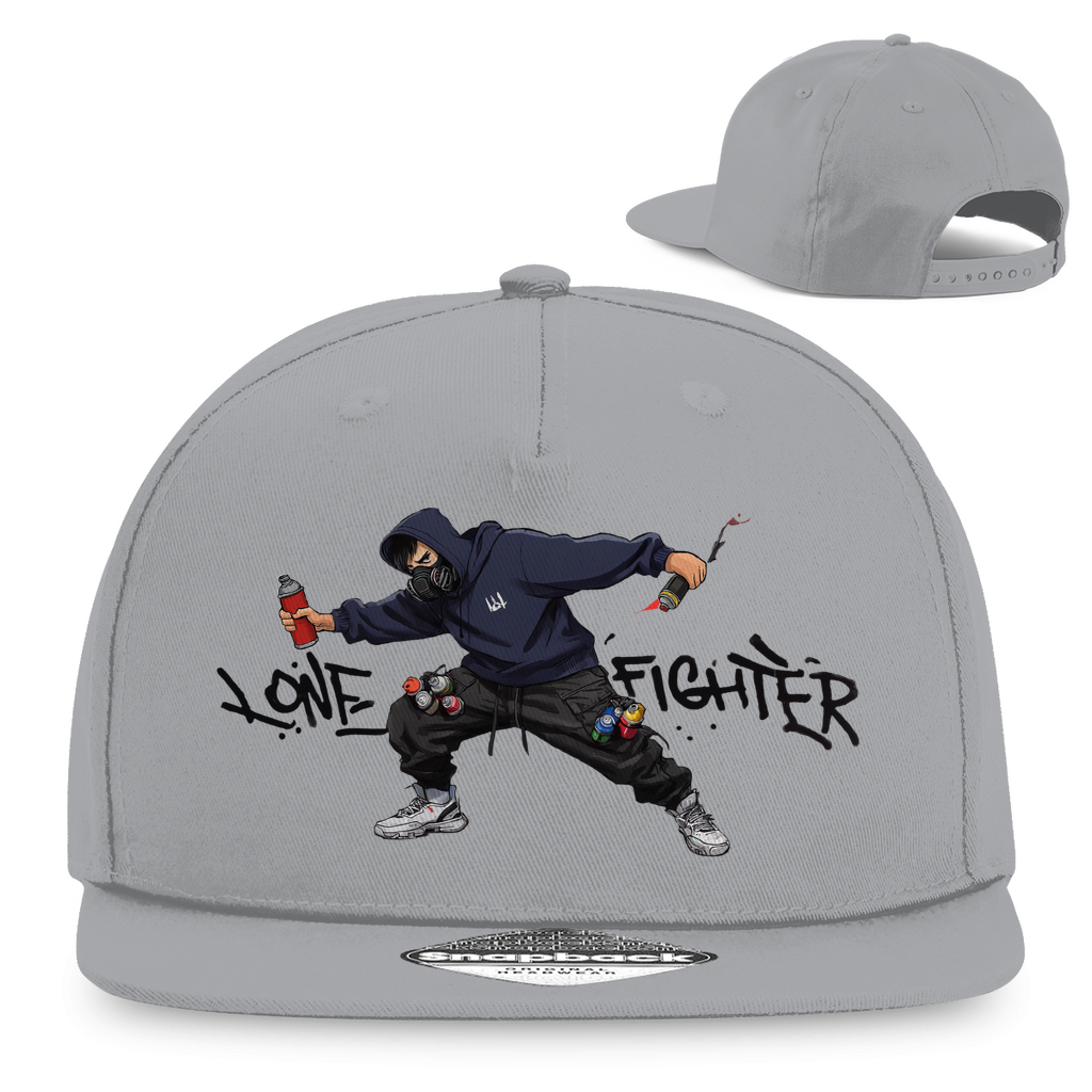 Snapback Rapper Cap Spray Alone, Fight Alone
