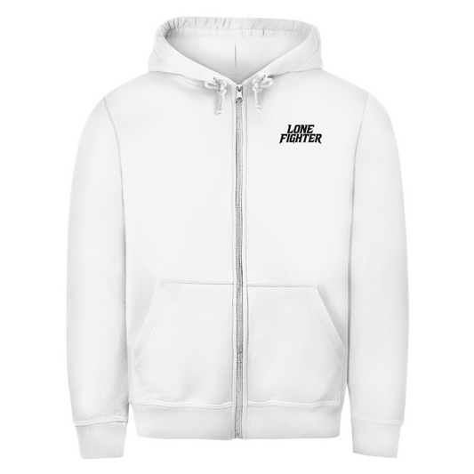 Herren Zipper Hoodie Defy the System