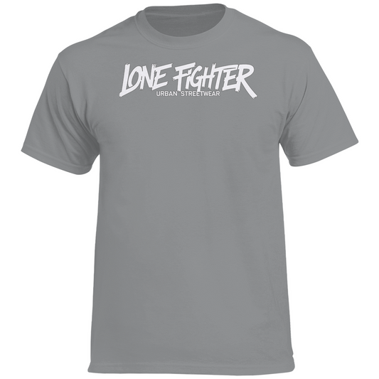 Herren Heavy Cotton T-Shirt Lone Fighter Graffiti