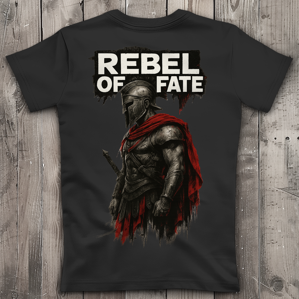 Damen Premium Bio V-Neck T-Shirt Rebel of Fate