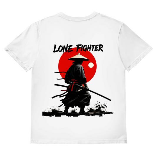 Herren Basic V-Neck T-Shirt Shadow of Bushido