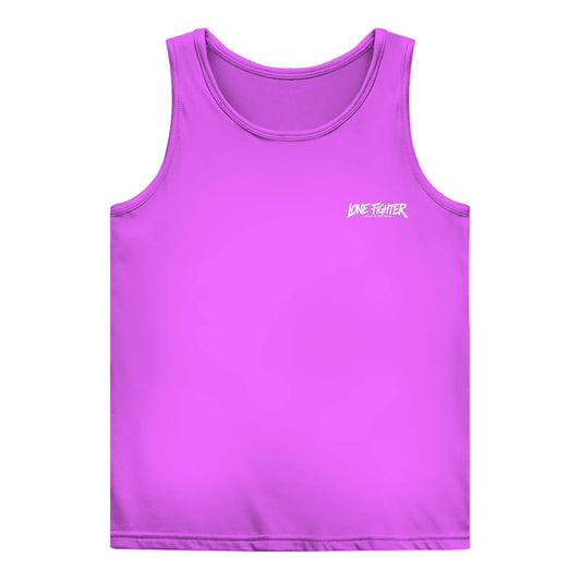 Damen Basic Tank Top Spray Alone, Fight Alone