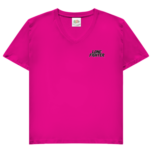 Damen Basic V-Neck T-Shirt Urban Guardian