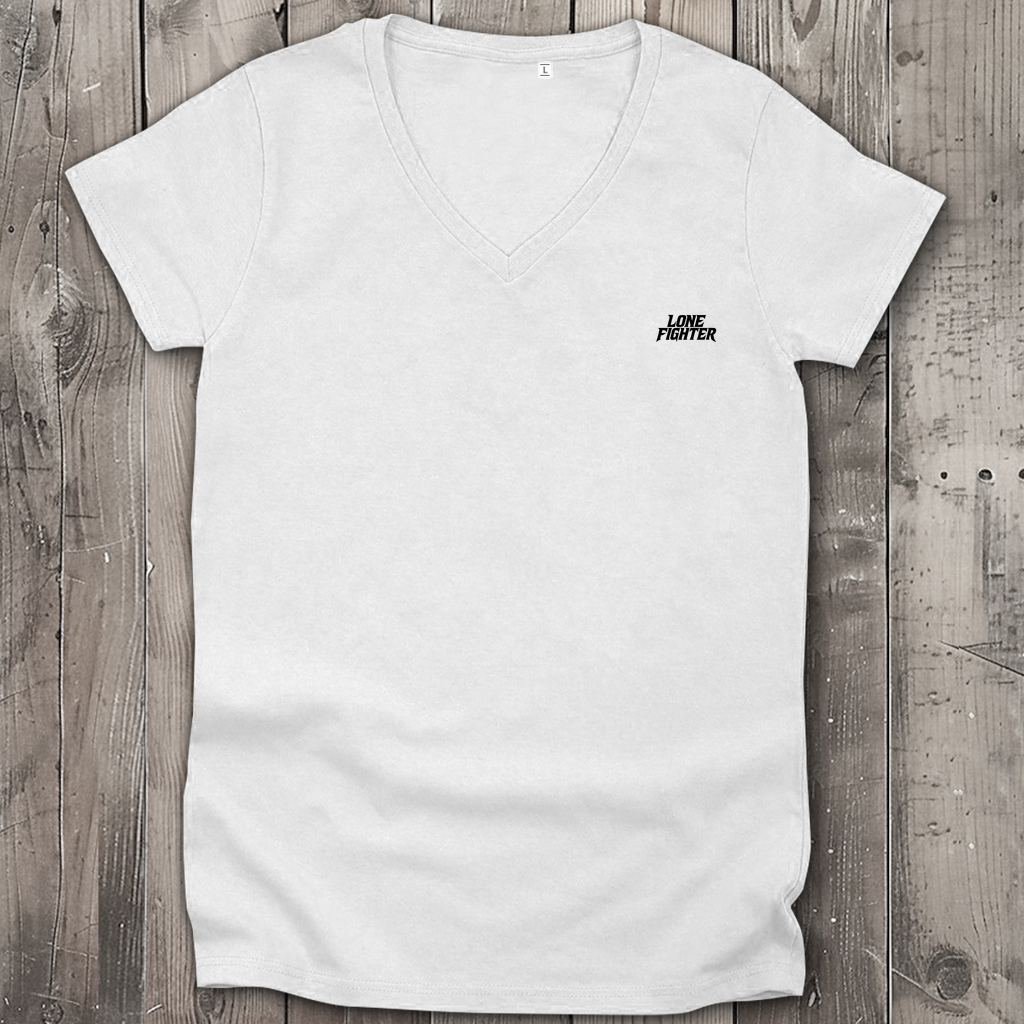 Damen Premium Bio V-Neck T-Shirt Rebel of Fate