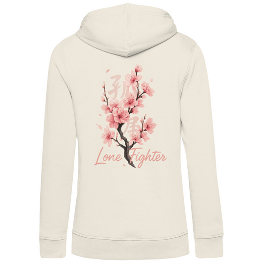 Damen Premium Bio Hoodie Cherry Blossom