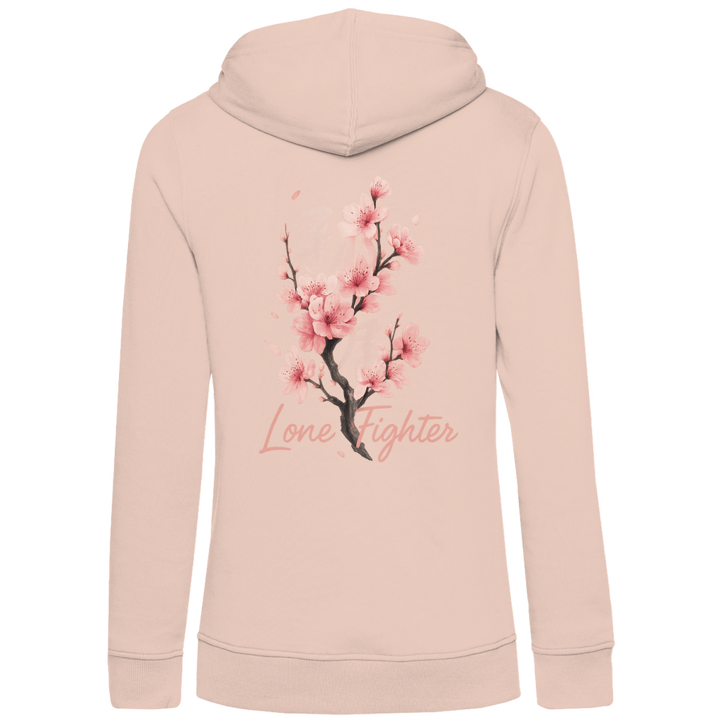 Damen Premium Bio Hoodie Cherry Blossom