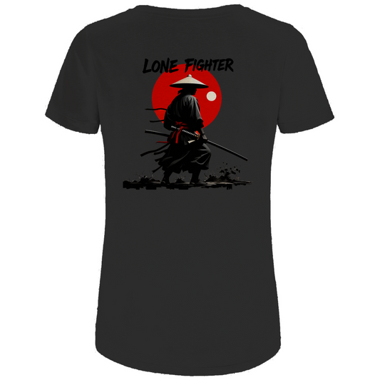 Damen Premium Bio T-Shirt Shadow of Bushido