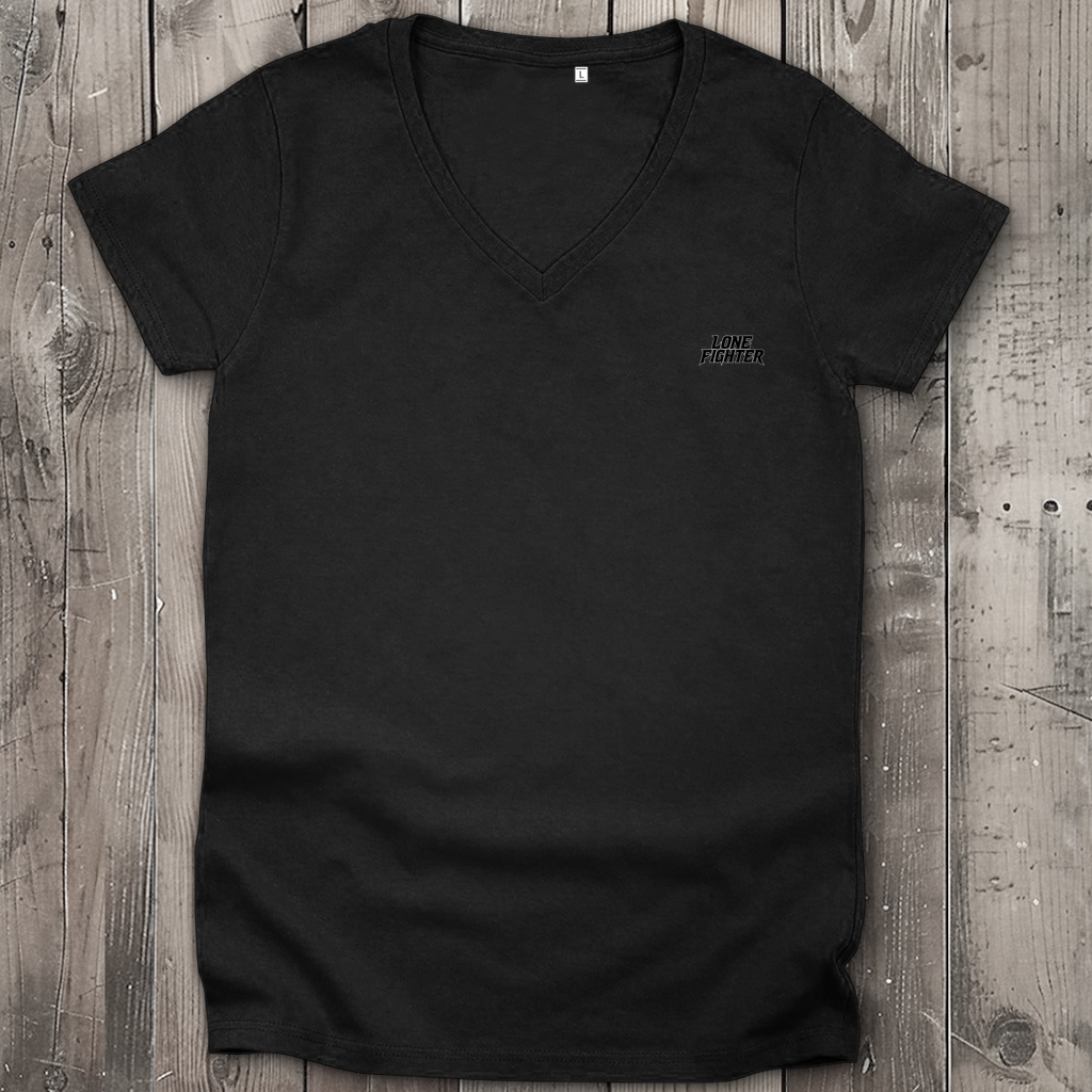 Damen Premium Bio V-Neck T-Shirt Rebel of Fate