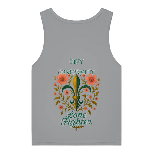Damen Premium Organic Tank Top Fleur de lis