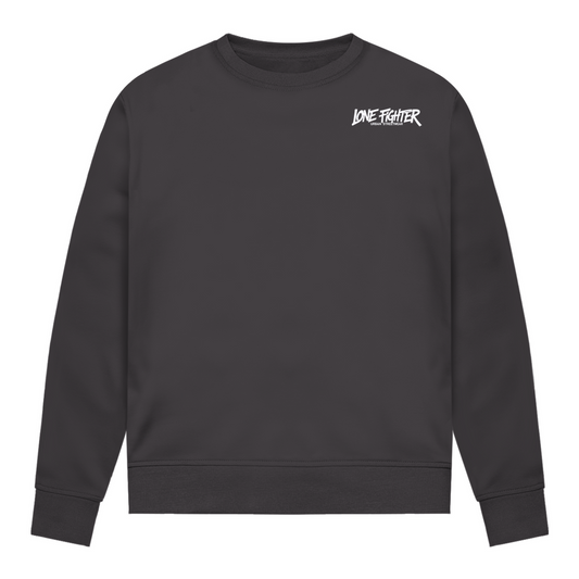 Damen Sweatshirt Spray Alone, Fight Alone