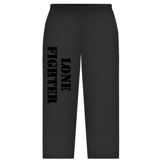Oversize Sweatpants Lone Fighter Schriftzug
