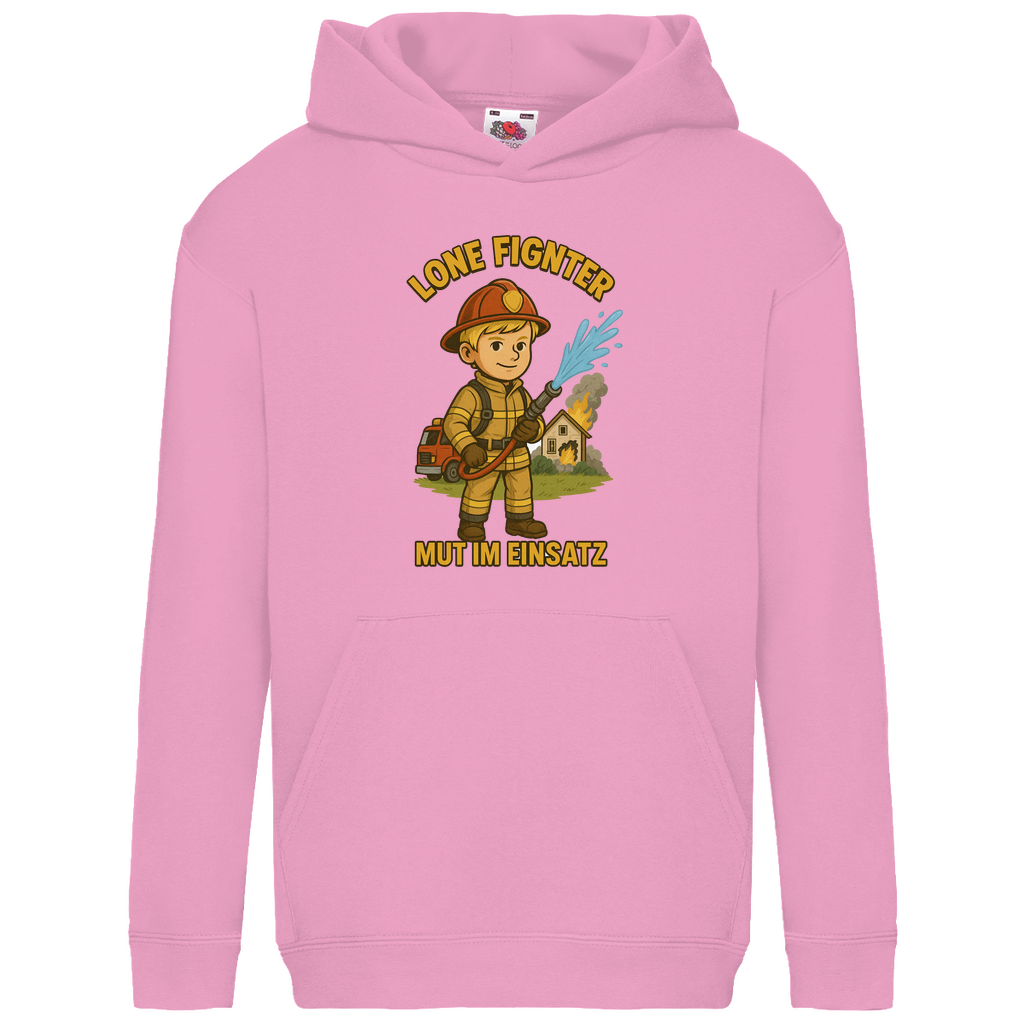 Kids Basic Hoodie Mut im Einsatz