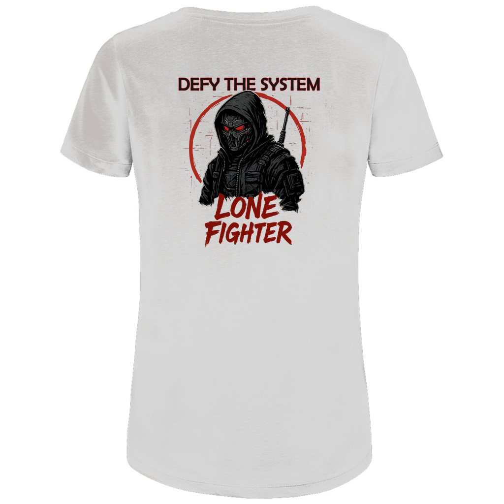 Damen Premium Bio T-Shirt Defy the System